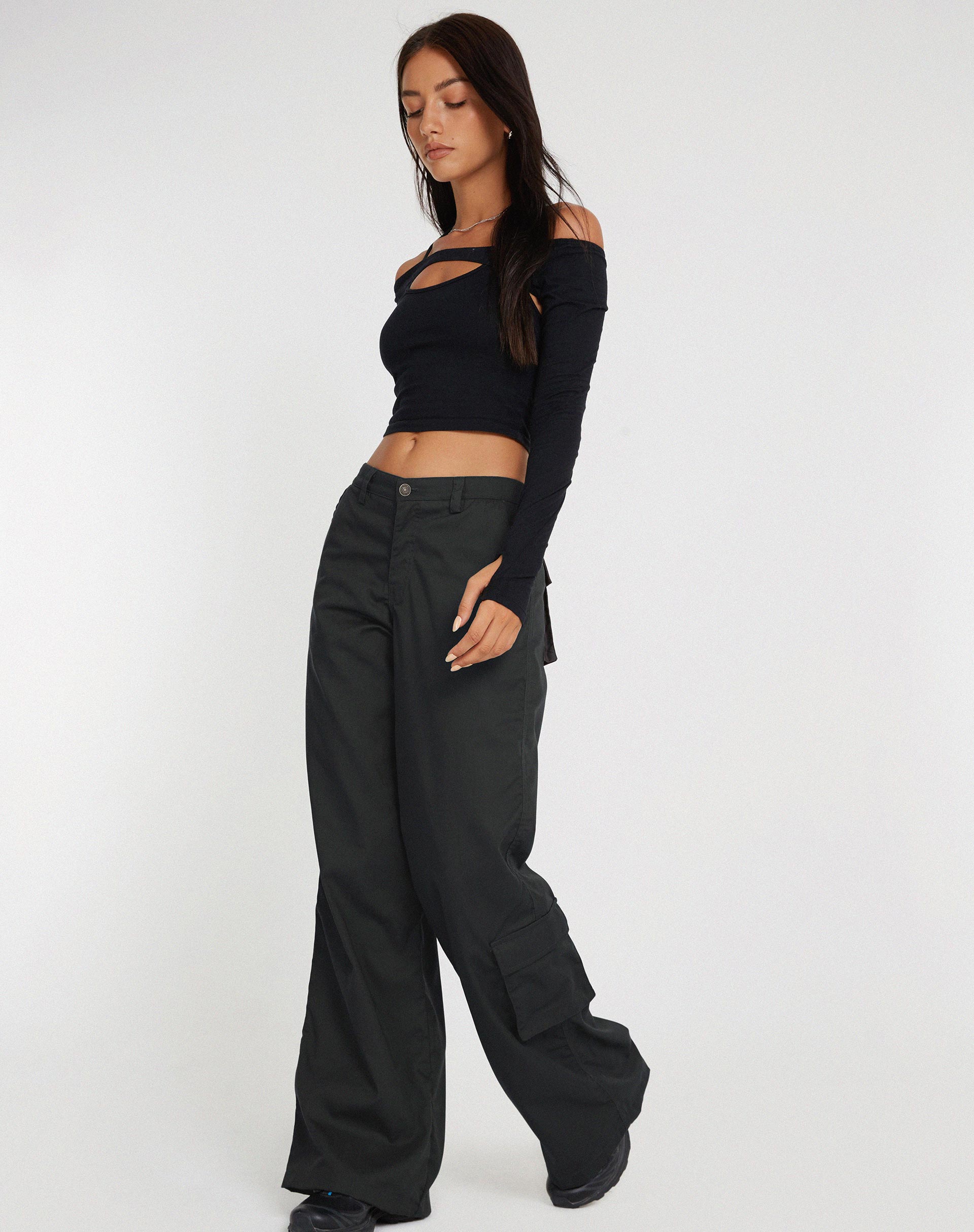 imagen de Blair Cargo Trousers en Gris Oscuro