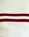 Marfil con raya roja