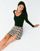 Imagen de MOTEL X OLIVIA NEILL Bonlo Top Negro
