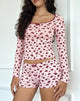 Imagen de Ritulia Pyjamer Shorts en Floral Fantasy Rosa