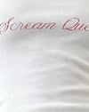 Blanco roto con gráfico Scream Queen