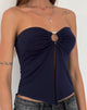 Imagen de Brea Bandeau Butterfly Top en Slinky Navy