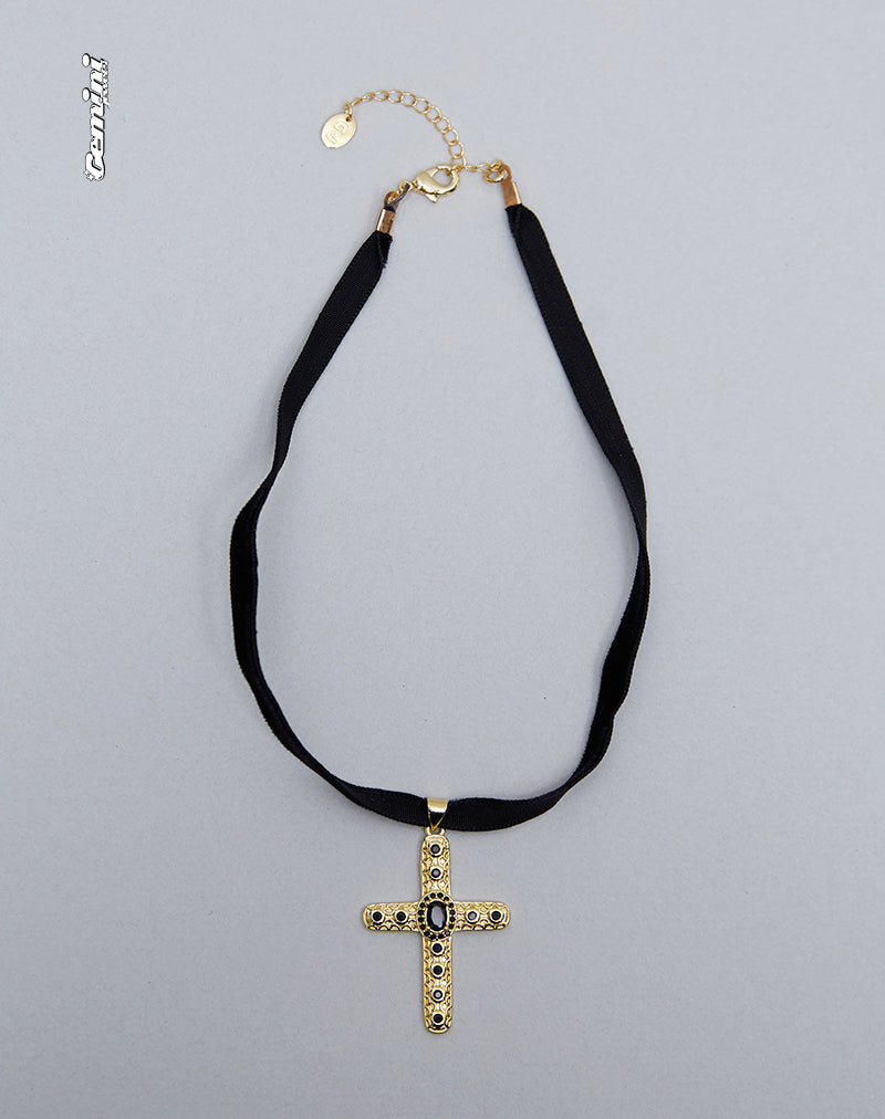 Collar gargantilla Brooklyn Cross de Gemini Jewels