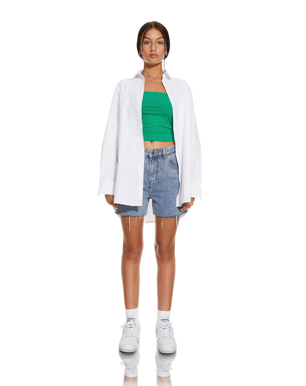 MOTEL X BARBARA Camisa Janes en Blanco