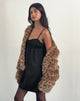Imagen de Cadenza Cuello Cuadrado Mini Vestido en Negro
