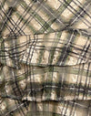 Encaje estampado Retro Plaid
