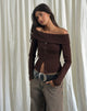 Imagen de Candida Cardi en chocolate amargo