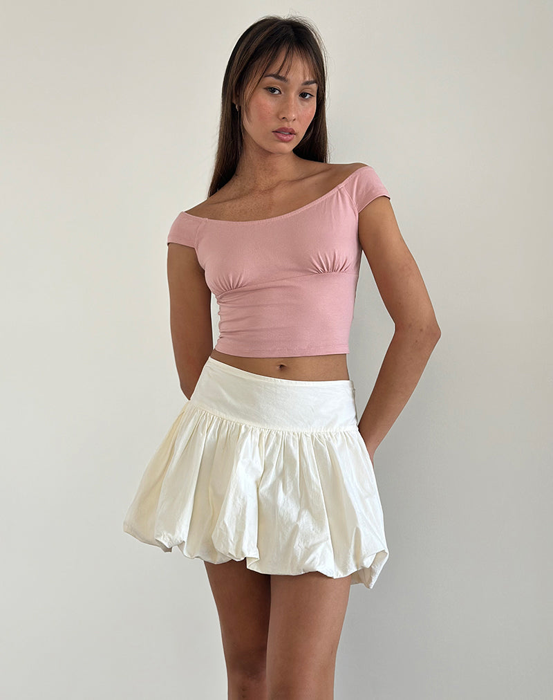 Top Corsé Cania en Rosa Dama