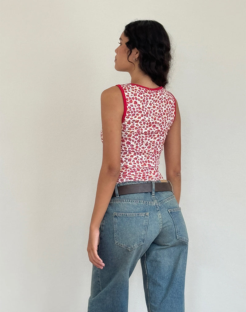 Imagen de Carili Chaleco con estampado Fresa 2023