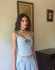 imagen de Carini Rosette Detail Cami Top en Azul