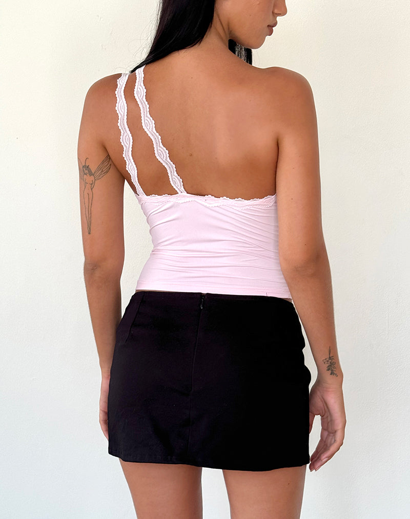 Imagen de Carolina One Shoulder Top en rosa