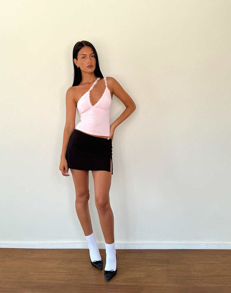 Imagen de Carolina One Shoulder Top en rosa