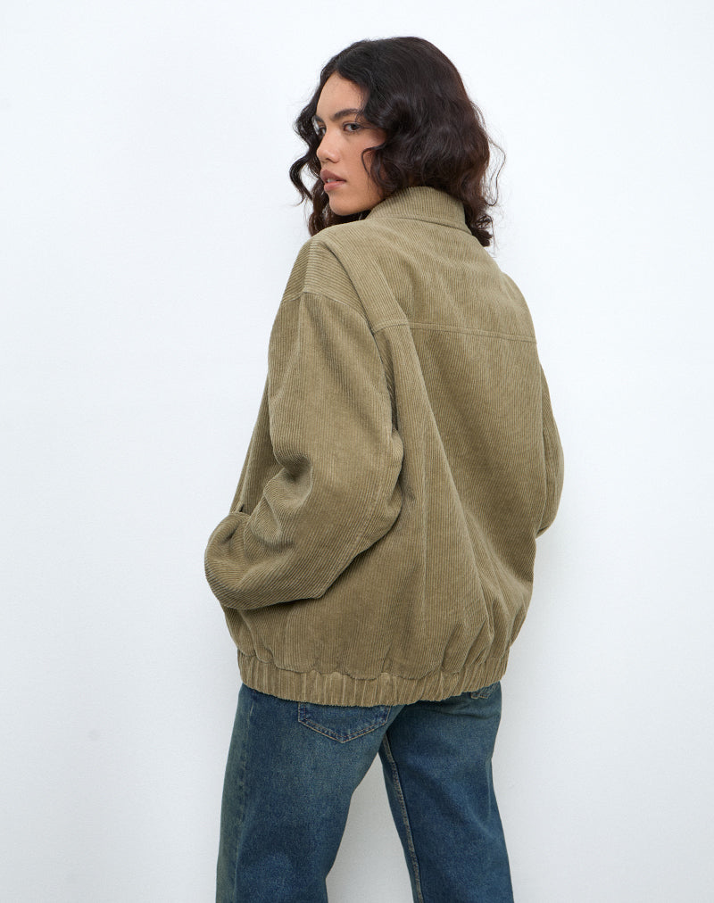 Imagen de la chaqueta Cavita en cordón verde alcachofa