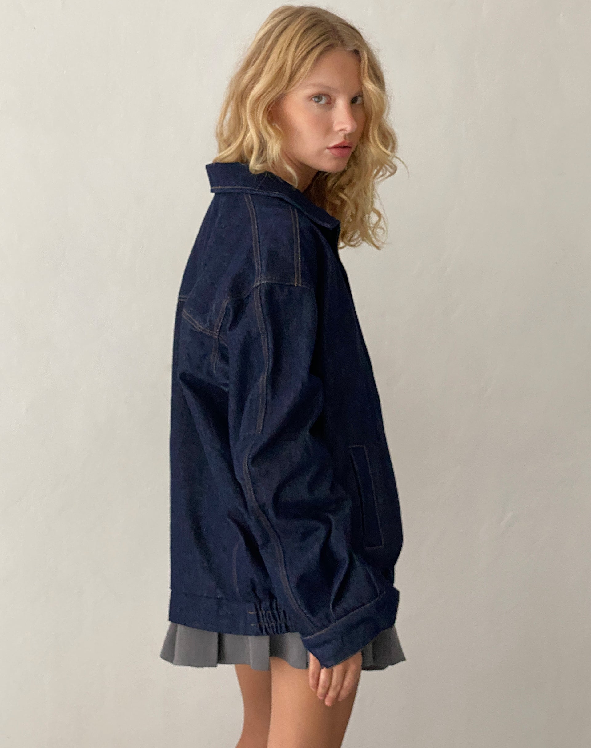 imagen de Cavita Jacket en denim índigo