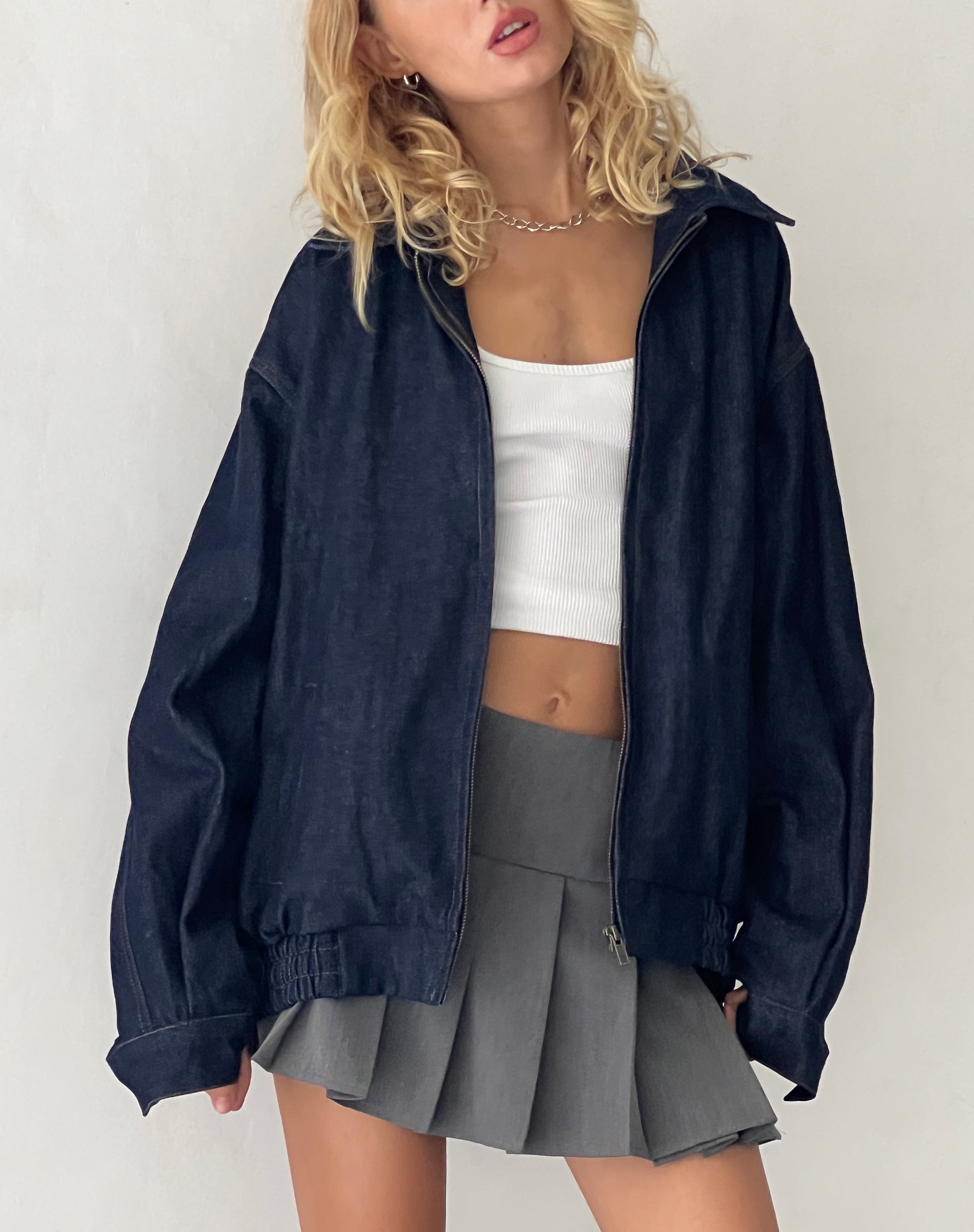 imagen de Cavita Jacket en denim índigo