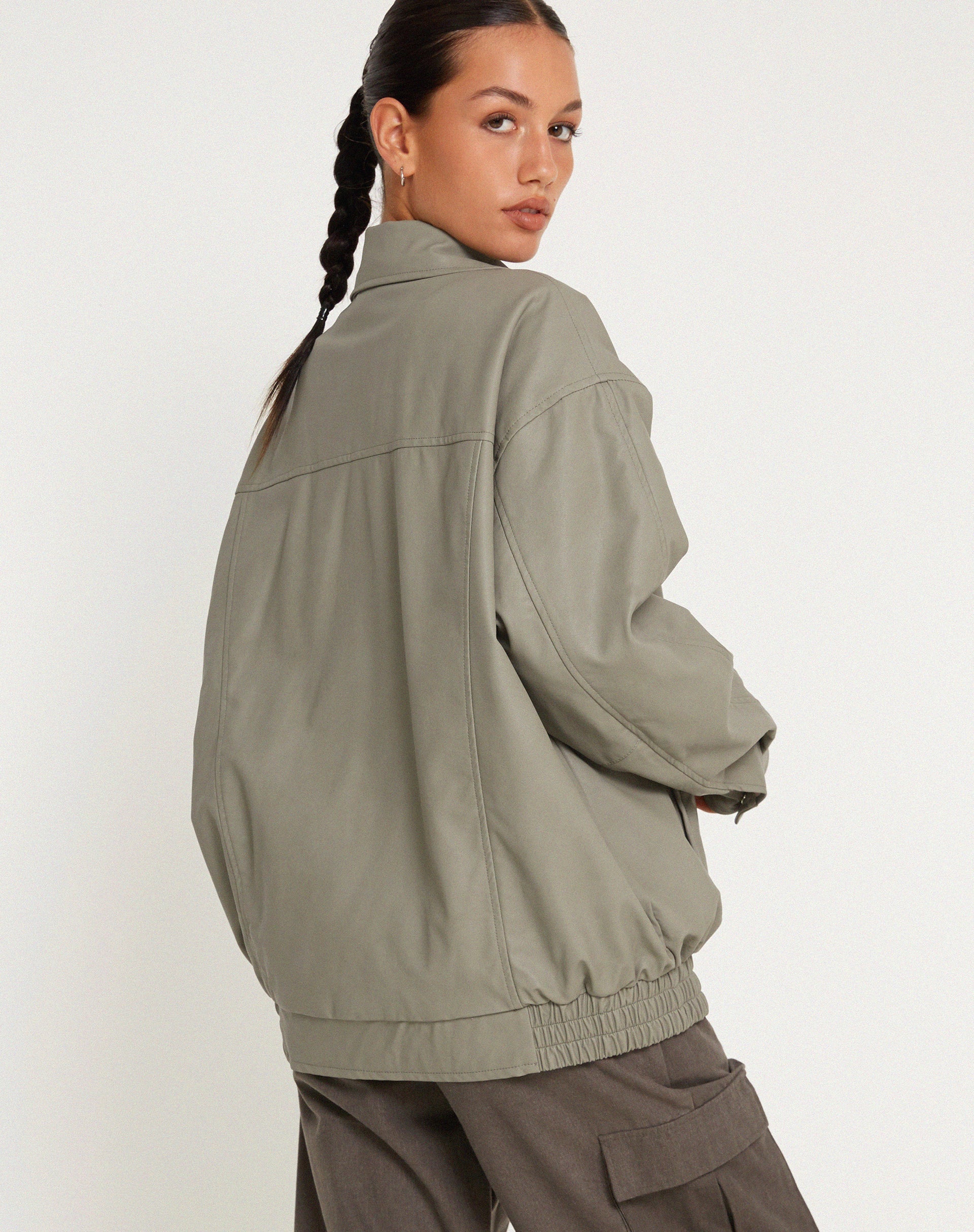 imagen de Cavita Jacket en PU Gris