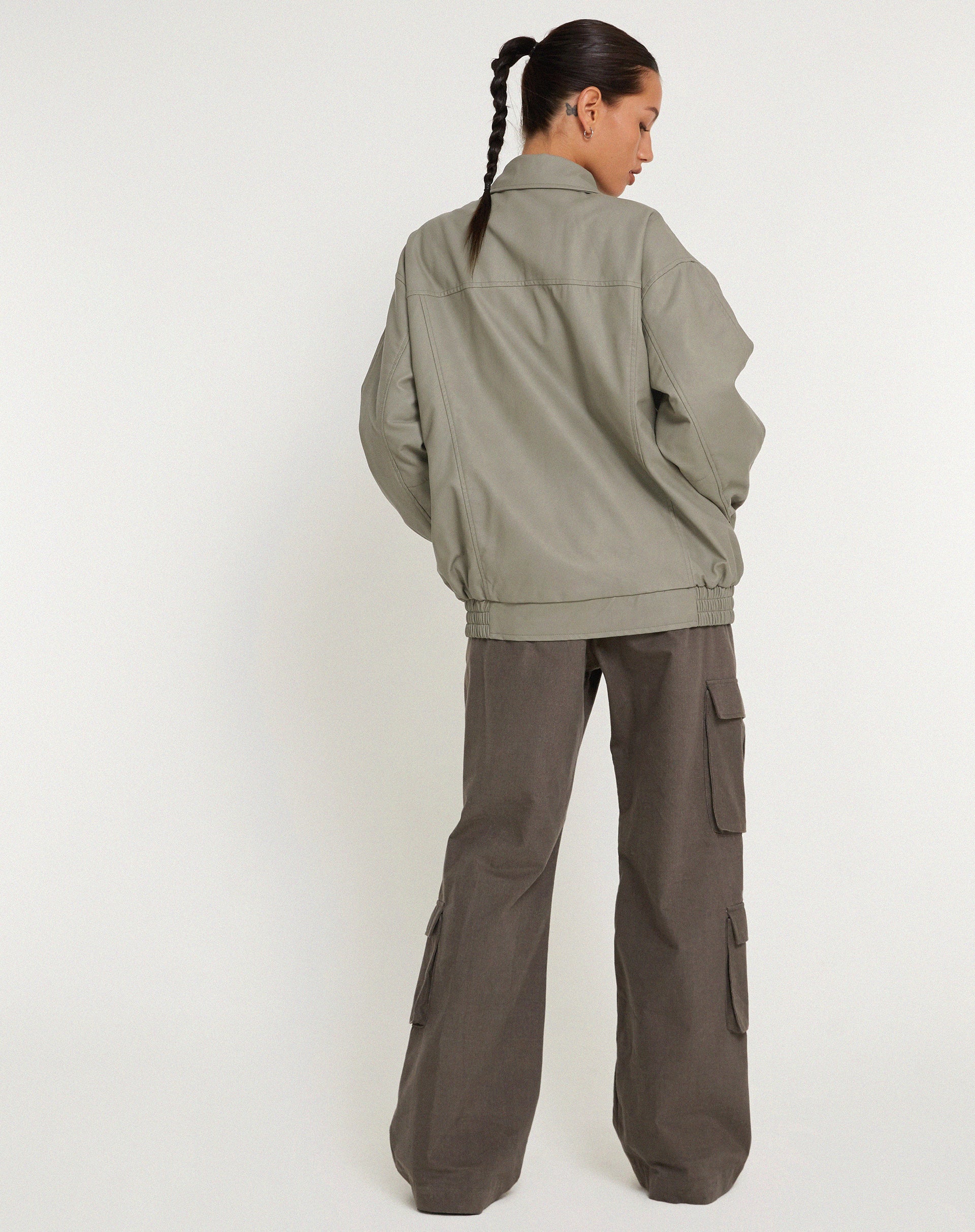 imagen de Cavita Jacket en PU Gris