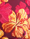 Sketchy Hibiscus Borgoña