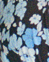 Floral azul pastel