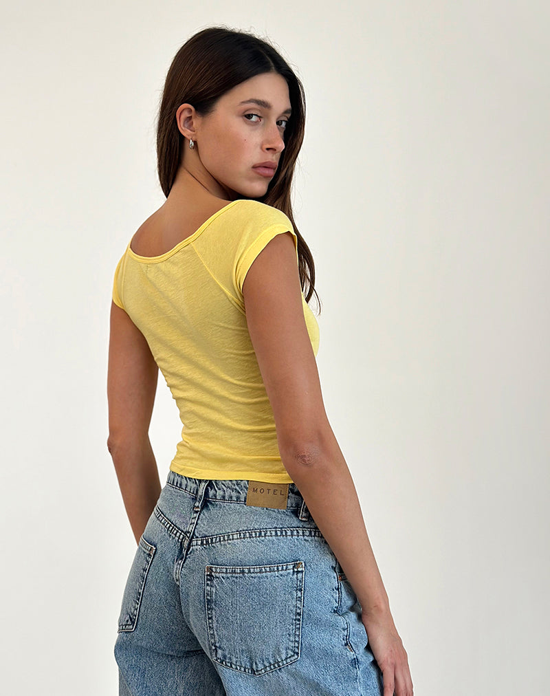 Imagen de Charya Off Shoulder Top en Lemonade