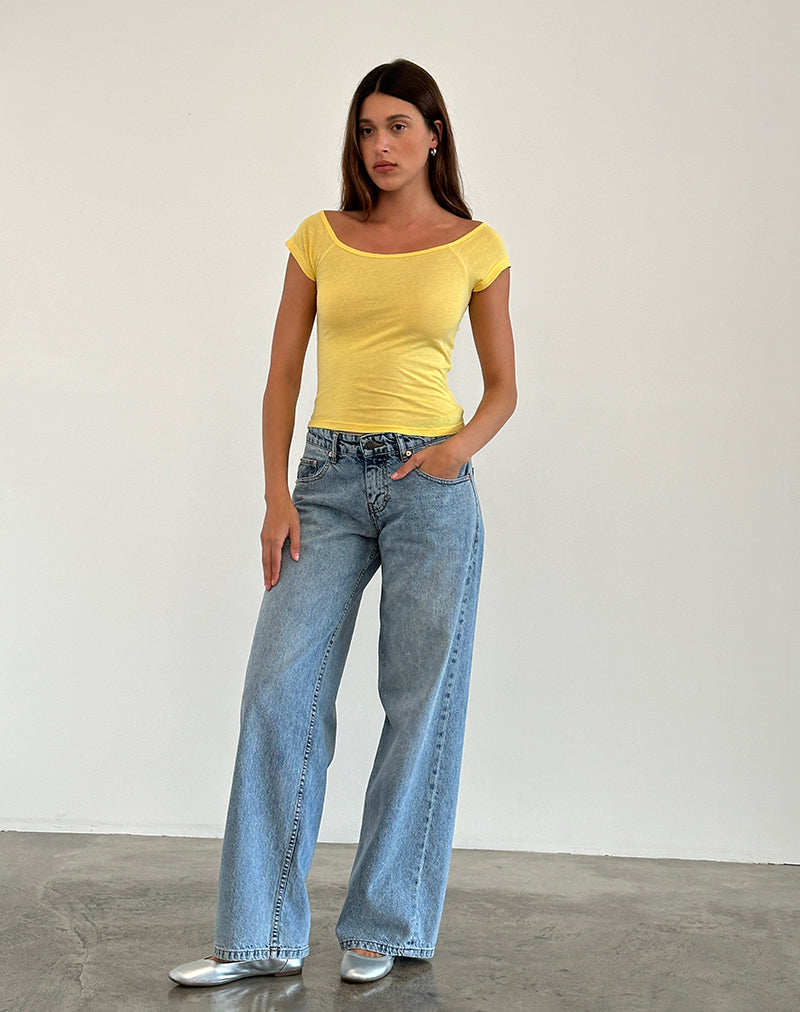 Imagen de Charya Off Shoulder Top en Lemonade