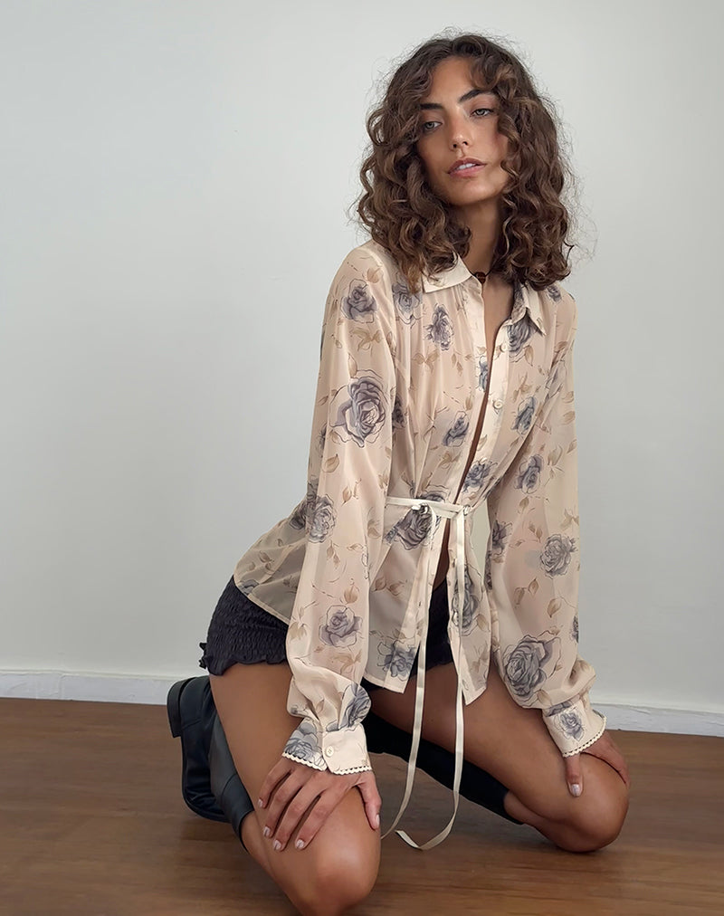 Imagen de la camisa Christabel en Wild Rose Blue