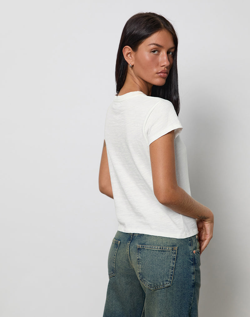 Imagen de Clio Baggy Tee en marfil