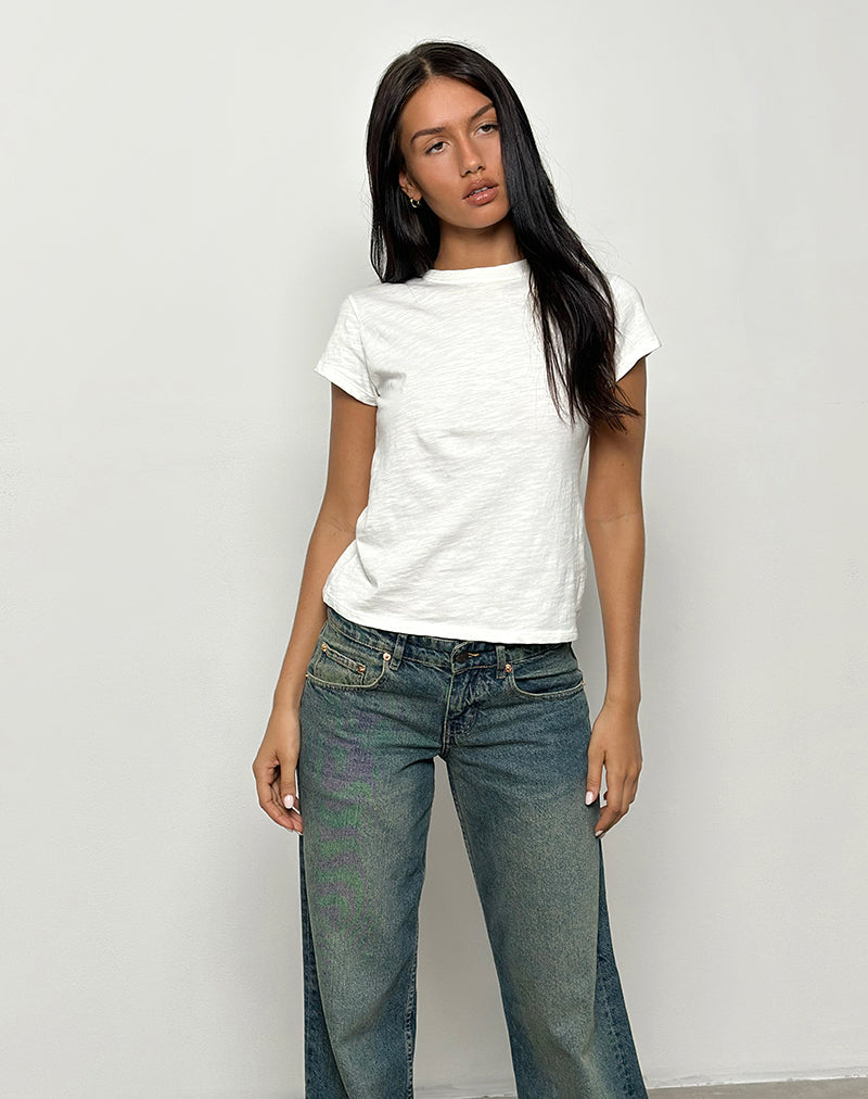 Imagen de Clio Baggy Tee en marfil