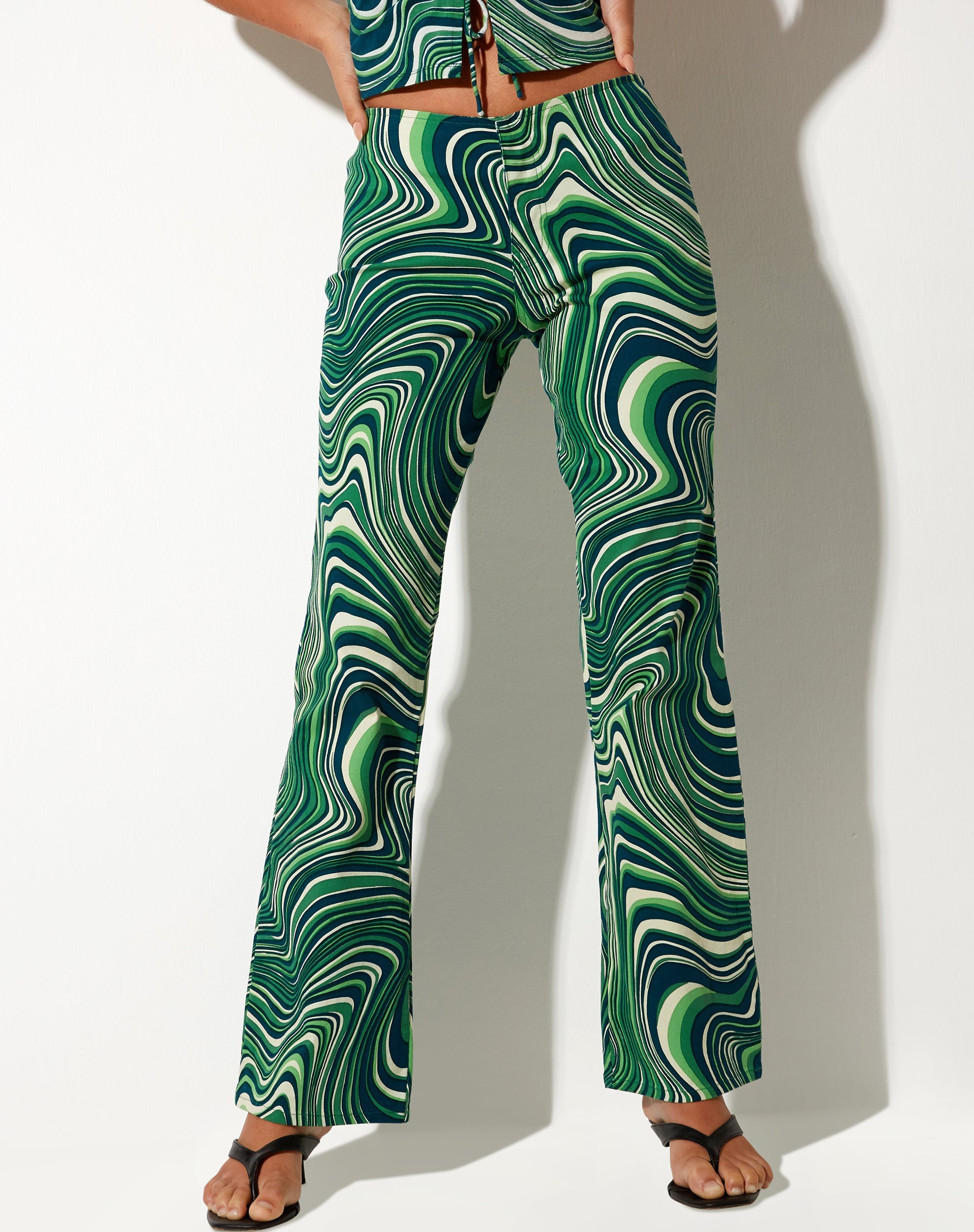Imagen de Coban Pantalón 70s Ripple Green