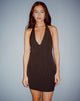 Imagen de Coby Mini Dress in Pinstripe Black