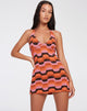 imagen de Coda Slip Dress in Abstract Art Pink