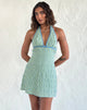 Imagen de Corla Mini Dress in Check Green