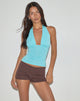 Imagen de Cosimo Top Cuello Haltern en Aqua