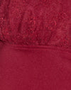Encaje rojo