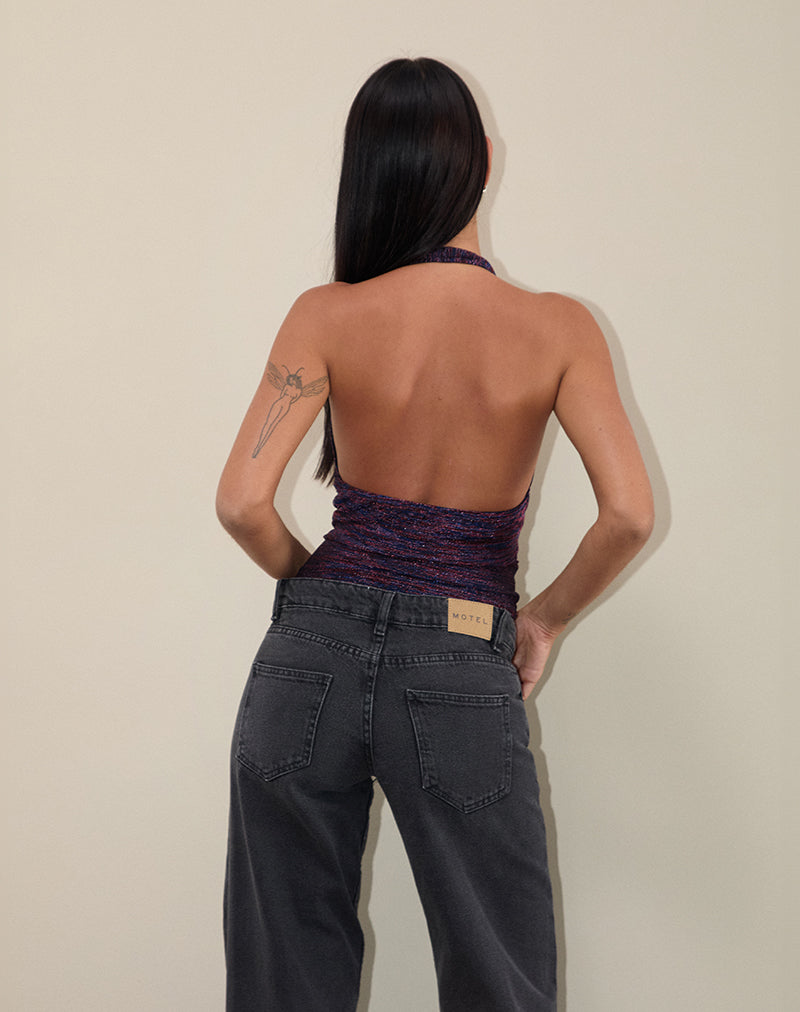 Imagen de Cosimo Top Cuello Halter Multicolor