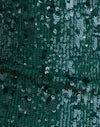  Mezcla de lentejuelas verde oscuro