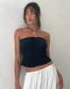 imagen de Cove Bandeau Top en Crinkle Black