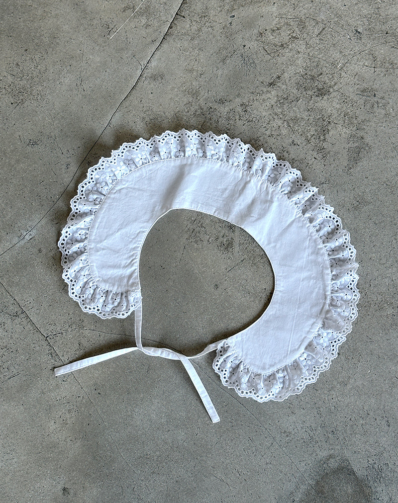 Imagen de la camiseta con cuello Bossa en blanco