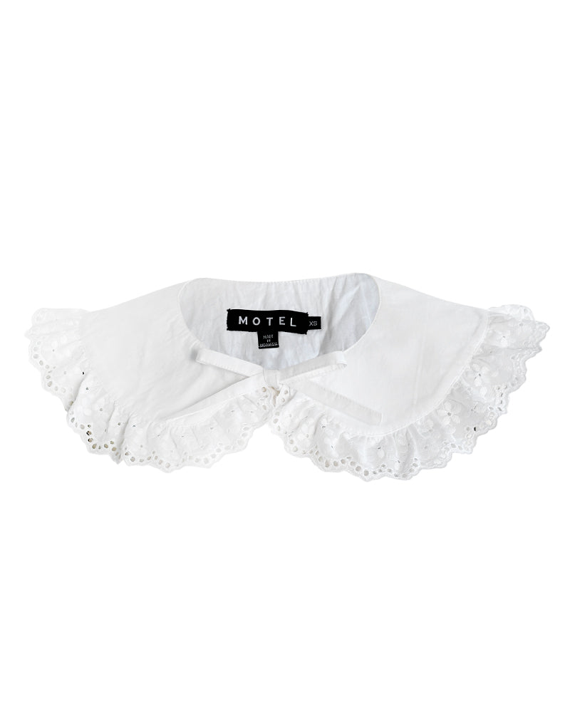 Bossa Cuello desmontable en blanco