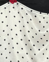 Polka blanco y negro