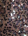 Malla de lentejuelas negra