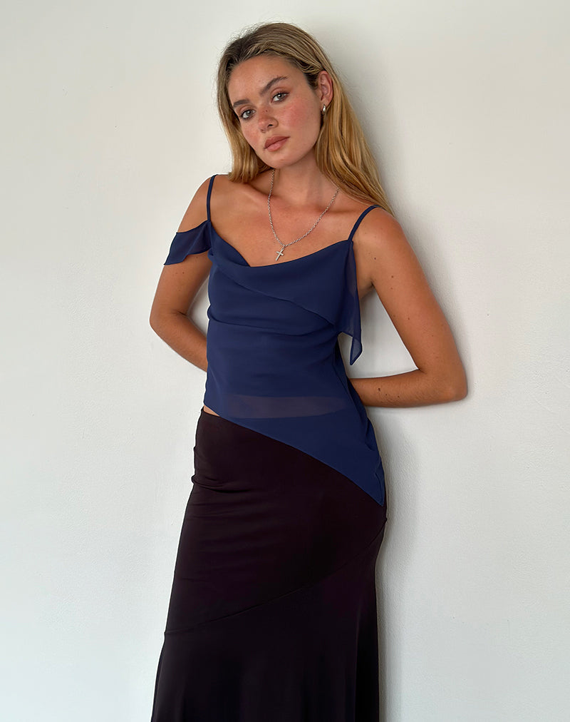 Imagen de Davila Top de gasa Ocean Storm