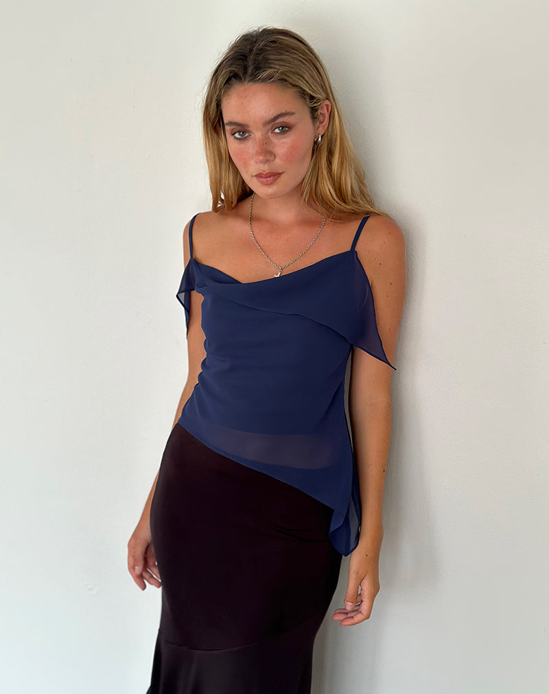 Imagen de Davila Top de gasa Ocean Storm