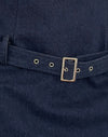 Chambray índigo