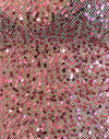 Malla de lentejuelas oro rosa