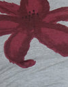 Marga gris Flor pintada