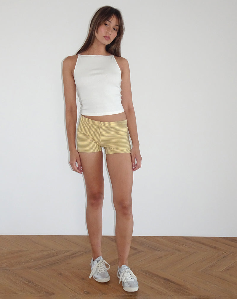 imagen de Dudley Ribbed Vest en Off White