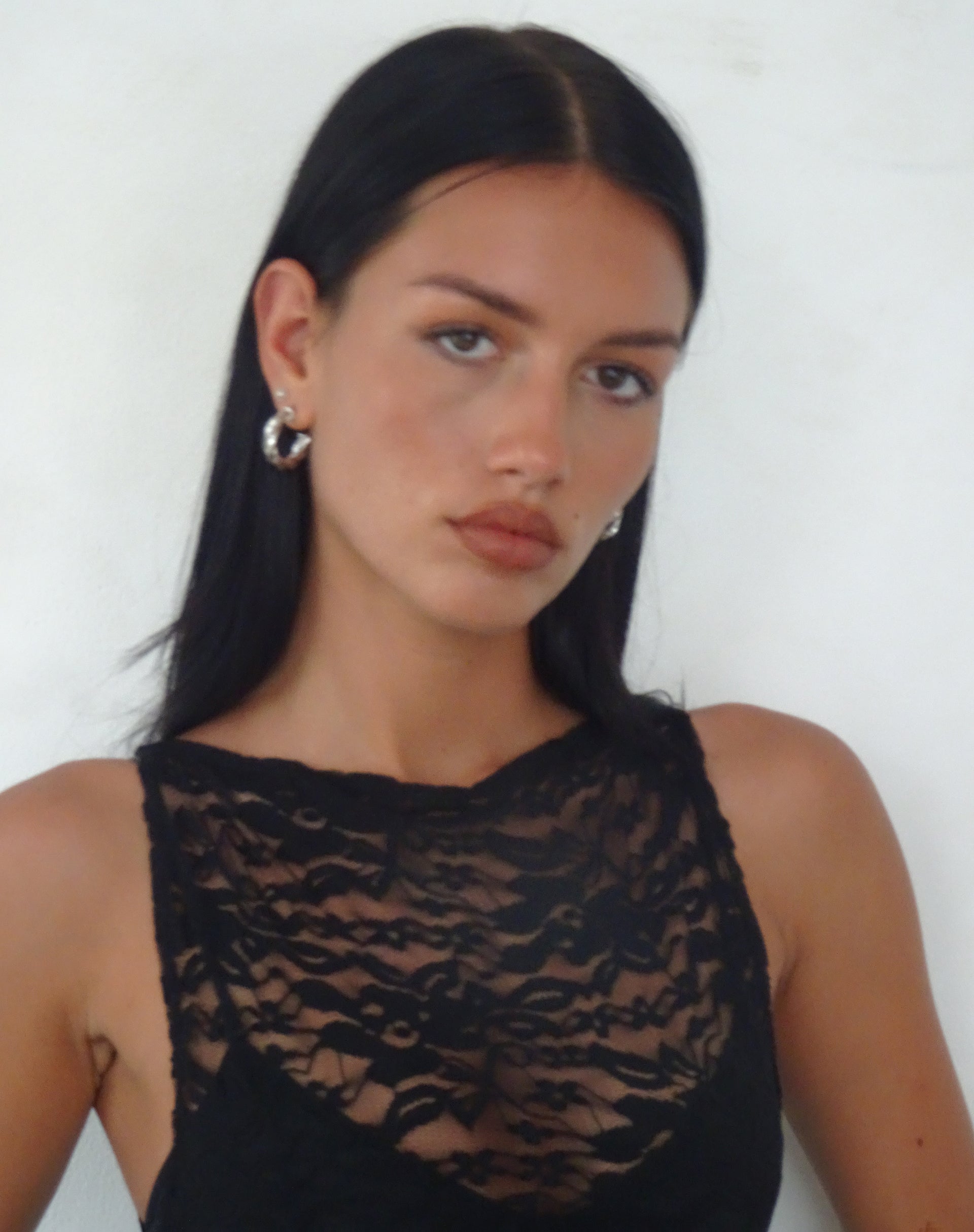 Imagen de Dwira Lace Vest Top Negro