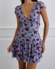 Imagen del vestido Elaya de cuadros Lotus Flock Lavanda