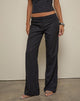 Imagen de Ganta Slim Trouser in Pinstripe Black